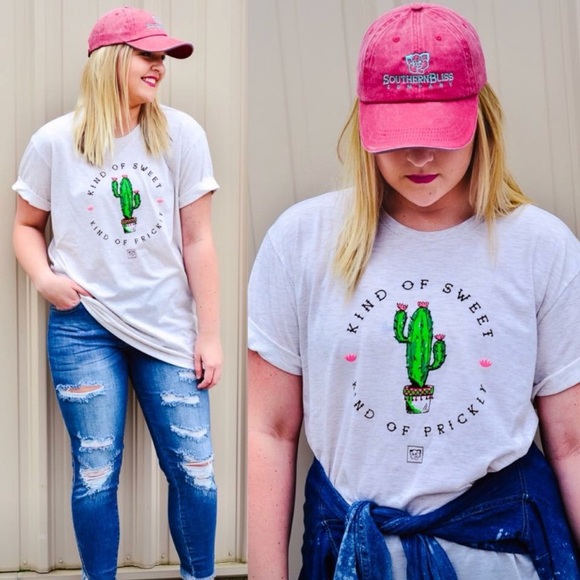 Tops - Last 1! XL Kind of sweet kind of prickly tee